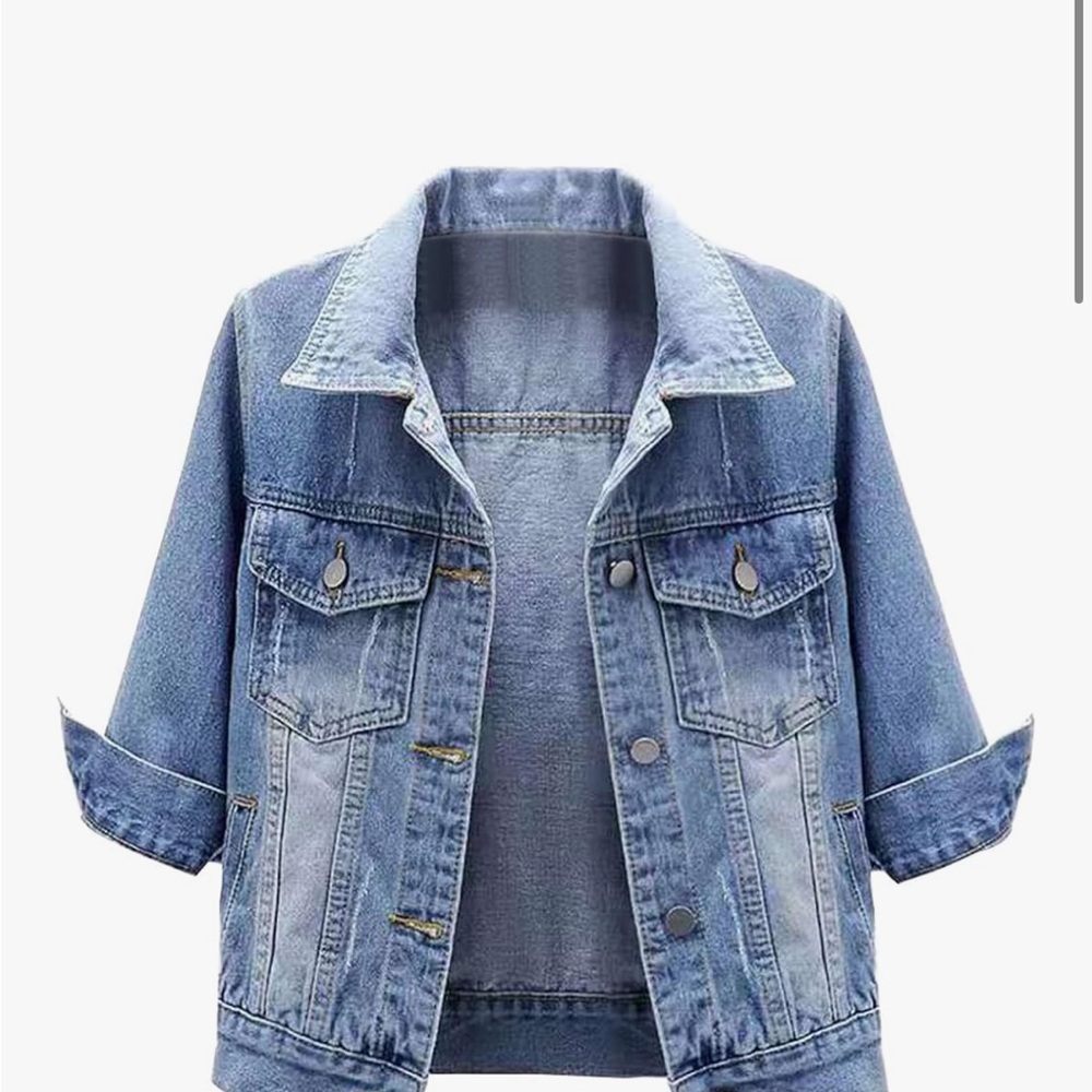 Women’s Classic Blue Denim Jacket XL